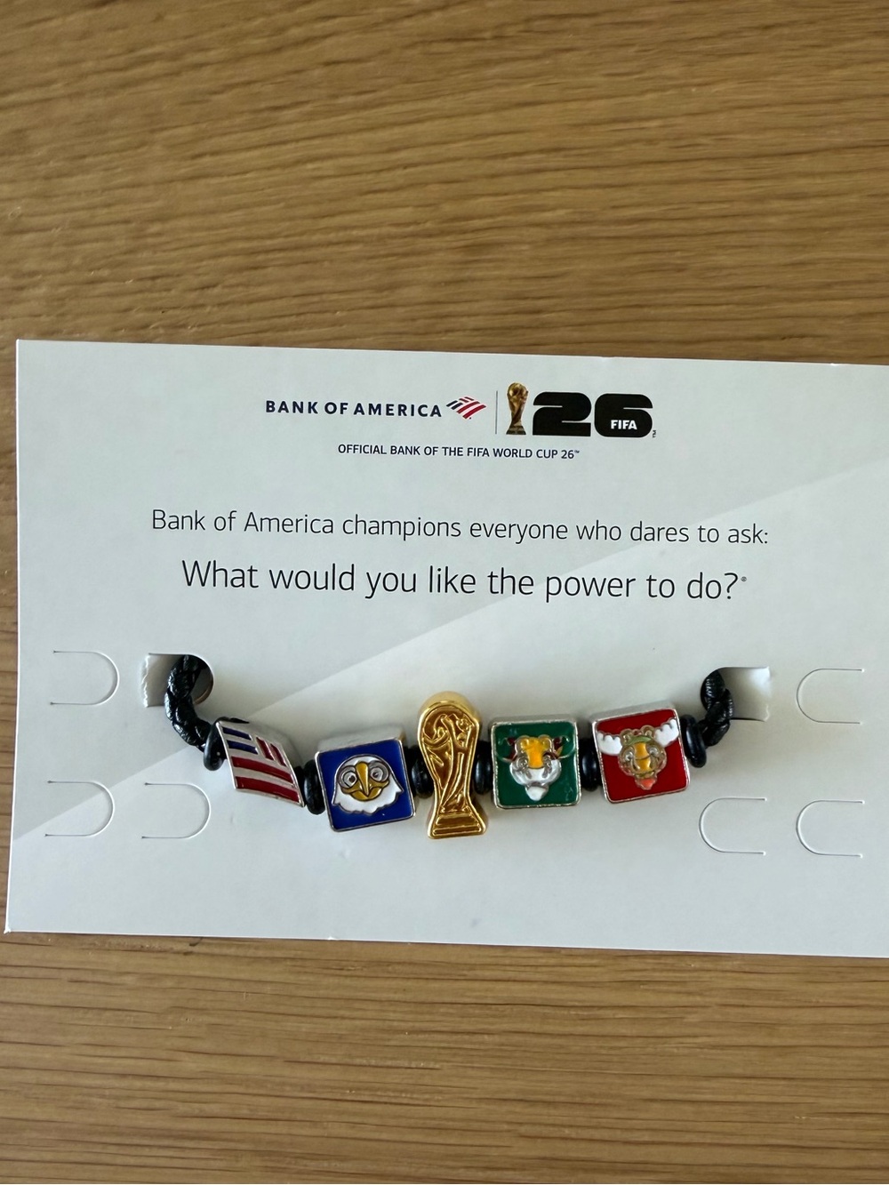 Bank of America FIFA World Cup 26 Charm Bracelet - Multicolor